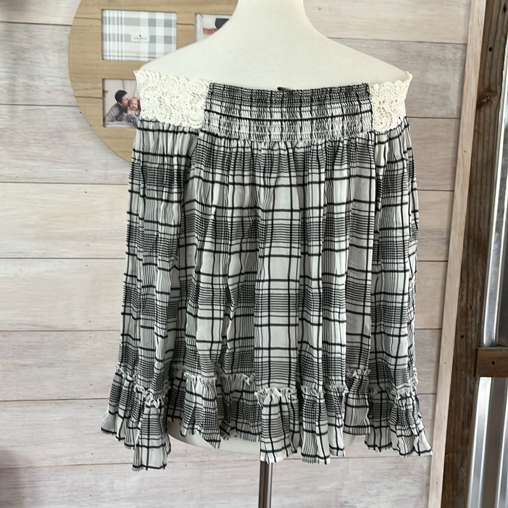 Loft Off Shoulder Top S - Picture 3 of 5